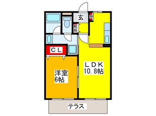 スペイシア友貴の物件間取画像